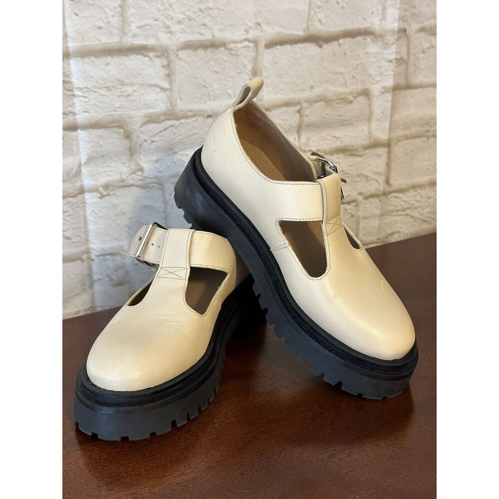 & Other Stories Chunky‎ Brogue Size 5 Women's Shoes Y2K Mary Janes Brogues